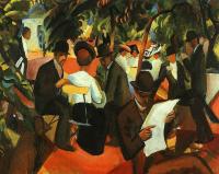 Macke, August - Oil Painting